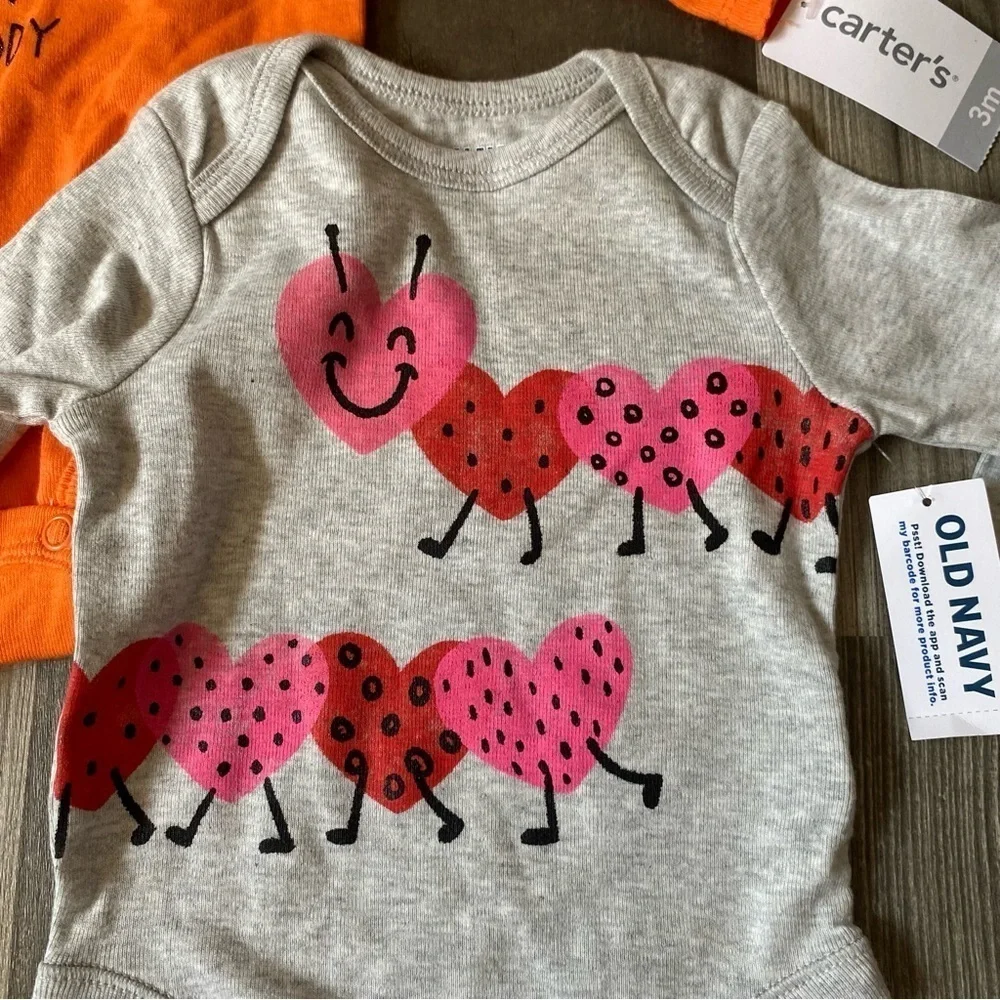 Carters and‎ Old Navy 3 Month Halloween and PJ Bundle